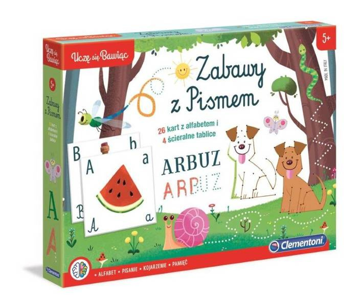 Clementoni Nauka Pisania tablice 20 zadań