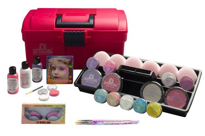 Zestaw farb do malowania twarzy i ciała JUST PINK Eulenspiegel