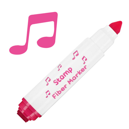 Mazaki pisaki ze stemplami 12 kolorów Easy