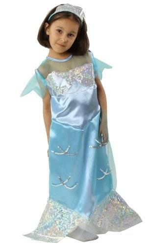 Strój dla dziewczynki SYRENKA NIEBIESKA