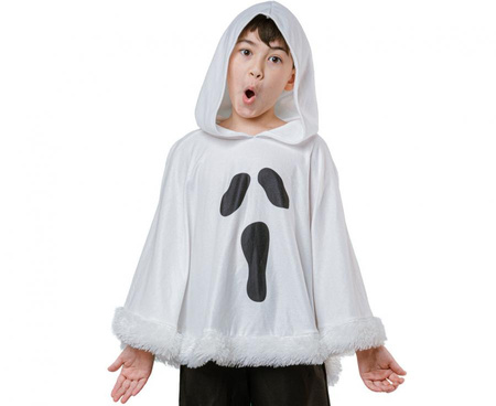 PONCHO przebranie dla dzieci duch duszek