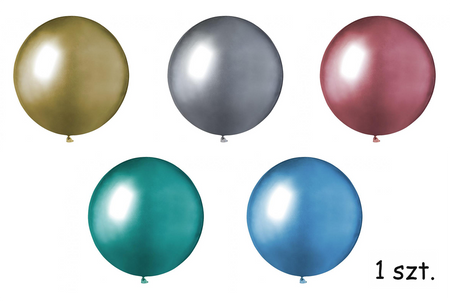 Balony Chrome Shiny 19 cali Gemar 1 szt.