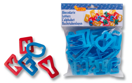 Foremki do ciastoliny plasteliny alfabet LITERY JOVI