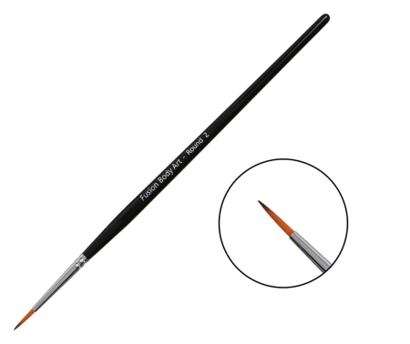 Pędzel do malowania twarzy i ciała FUSION Round 2