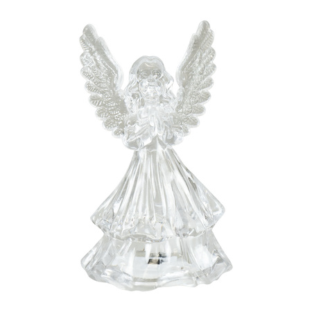 Aniołek LED wielokolorowa dekoracja świąteczna