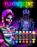 Farba ProAiir Hybrid 30 ml zestaw FLUO UV 6 szt.
