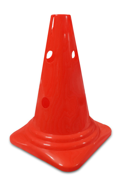 Pachołek gimnastyczny 30 cm z otworami
