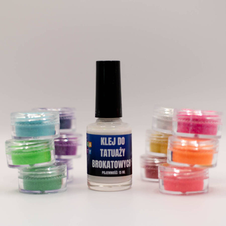 Klej do tatuaży brokatowych Omega 15ml