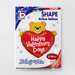 Balon foliowy serce z misiem Happy Valentines Day  37 cali