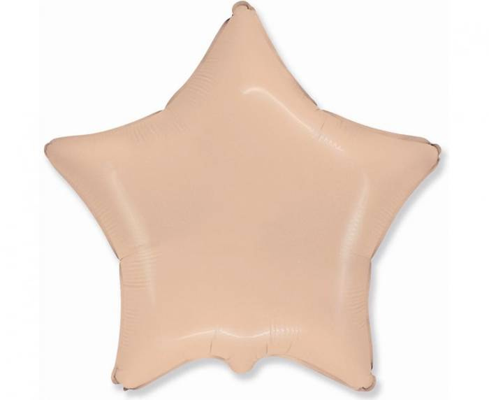 Gwiazdka jednokolorowy balon foliowy 18 cali
