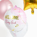 Balon Foliowy Baby Shower - Girl Dziewczynka 45 cm różowy