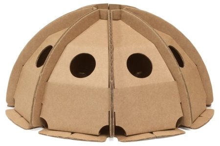 Klocki konstrukcyjne tekturowe do samodzielnego złożenia ZESTAW 1 Cardblocks