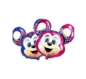 Balon foliowy Myszka różowa 14 cali na powietrze