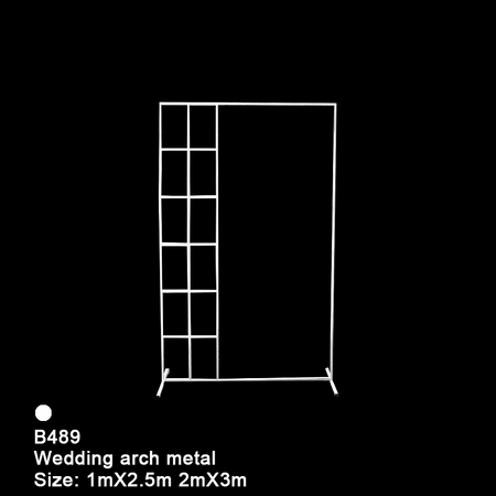 Stelaż dekoracyjny metalowy stojak KRATKA