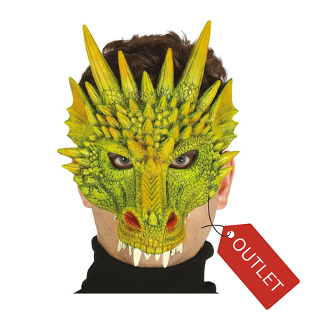 Maska Zielony Smok - OUTLET - uszkodzona