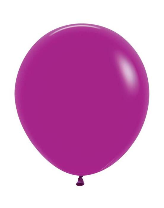Balon lateksowy 18 cali Sempertex Solid 1 szt.  Purple Orchid