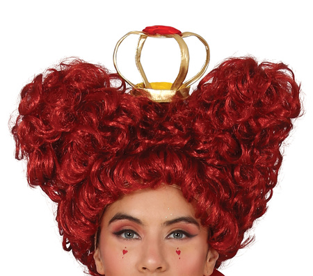 Strój damski królowa Kier - Alicja w Krainie Czarów