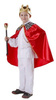 Peleryna króla czerwona strój dziecięcy
