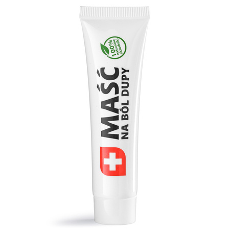 Maść na ból dupy w pudełeczku