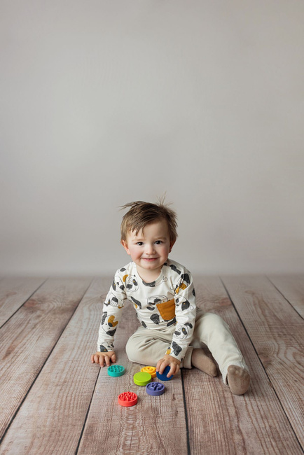 Puzzle sensoryczne kółeczka XXL