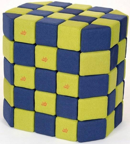 KLOCKI MAGNETYCZNE JollyHeap 50 szt .- medium (kolory do wyboru)