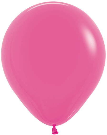 Balon lateksowy 18 cali Sempertex Solid 1 szt. Fuchsia