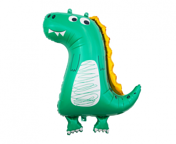 Dinozaur rysunkowy balon foliowy 70 cm