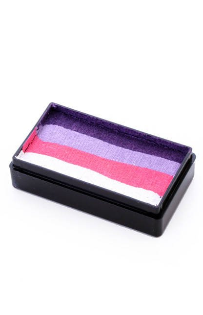 Farba do twarzy Split Cake 28g PURPLE/ LAVENDER/ PINK/ WHITE PartyXplosion