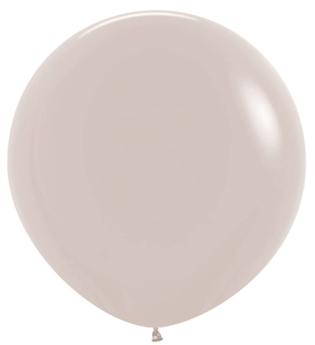 Balon 24 cale Sempertex Solid 1 szt. White Sand
