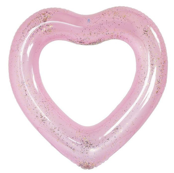 Materac dmuchany koło serce 120 cm