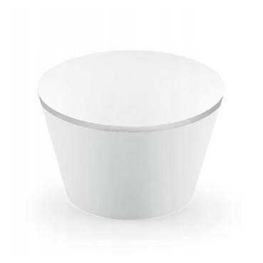 Papilotki na babeczki muffinki eleganckie pastel 6 szt.