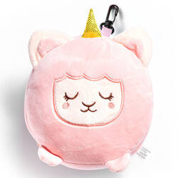 Poduszka podróżna z maską na oczy JEDNOROŻEC