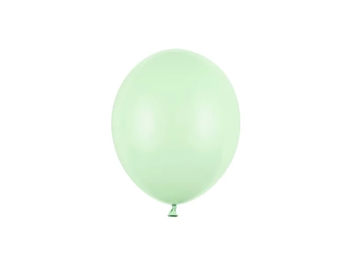Balon Strong jednokolorowy 5 cali 100 szt. Pastel Pistachio