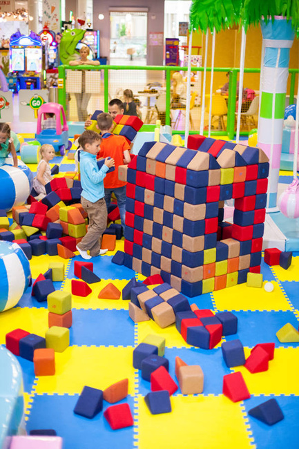 KLOCKI MAGNETYCZNE JollyHeap 50 szt .- medium (kolory do wyboru)