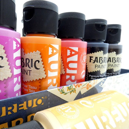 Zestaw farb do tkanin jasnych i ciemnych 12x59 ml