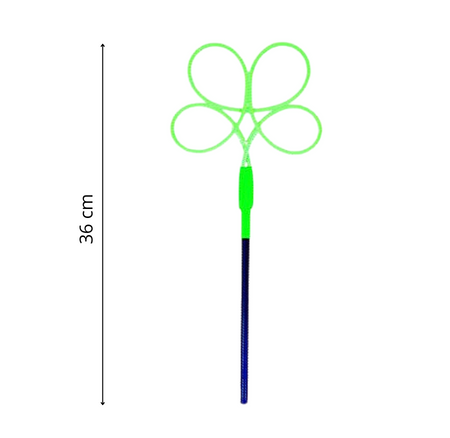 Obręcz do dużych baniek mydlanych Koniczynka