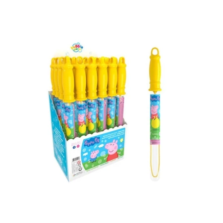 Miecz różdżka do baniek mydlanych Świnka Peppa 120ml