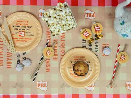 Bieżnik obrus PRL 40 cm x 5 m