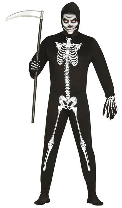Strój dla dorosłych Szkieletor Guirca