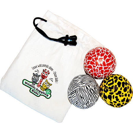 Beanbags Zestaw Wildlife 3 piłki w woreczku Henrys