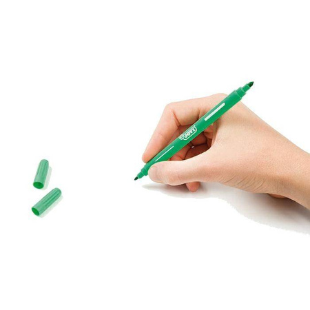 Flamastry spieralne 12 kolorów dwustronne Jovi