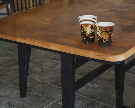 Kubeczki papierowe Dynia pomarańczowe HALLOWEEN 240 ml 6 szt.