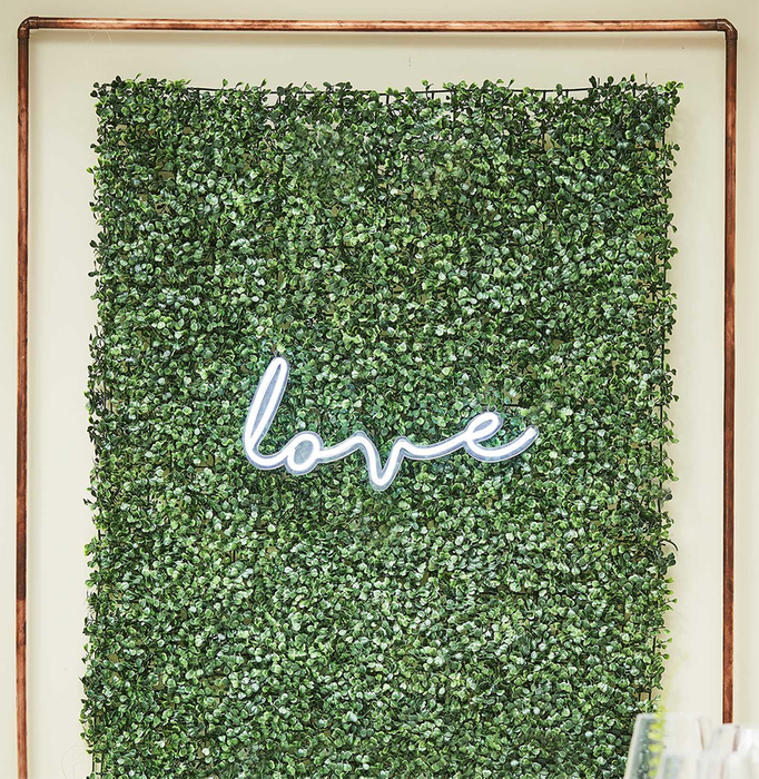 Panel dekoracyjny ścianka kwiatowa zielone kwiaty