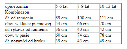 Strój dla dziecka Diabeł Kombinezon