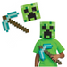 Zestaw Creeper MINECRAFT (maska + kilof)