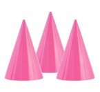 Czapeczka papierowa 1szt gładka jednokolorowa