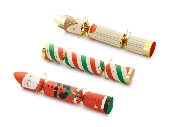 Pudełka prezentowe CUKIERKI świąteczne 32 cm 3 szt.