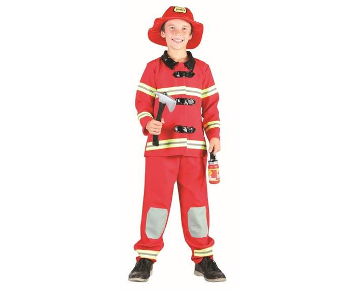 STRAŻAK czerwony strój dla chłopca