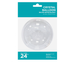 Balon kula Bubble Deco Aqua Crystal transparentny 24"
