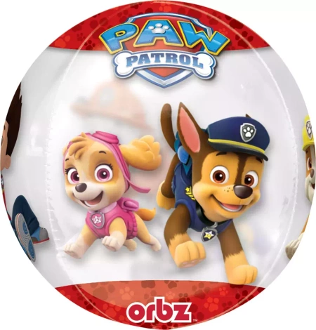 Psi patrol Skye i Everest kula ORBZ balon foliowy Anagram 16''